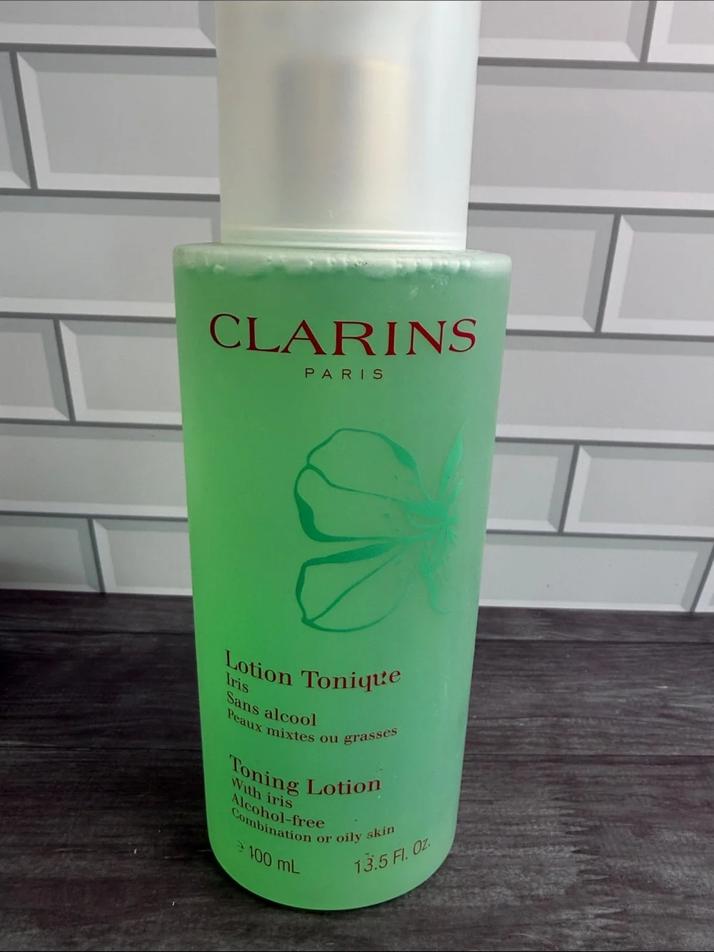 Clarins Toning Lotion with Iris — Green (100 mL)